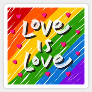 Love is Love. Sticker